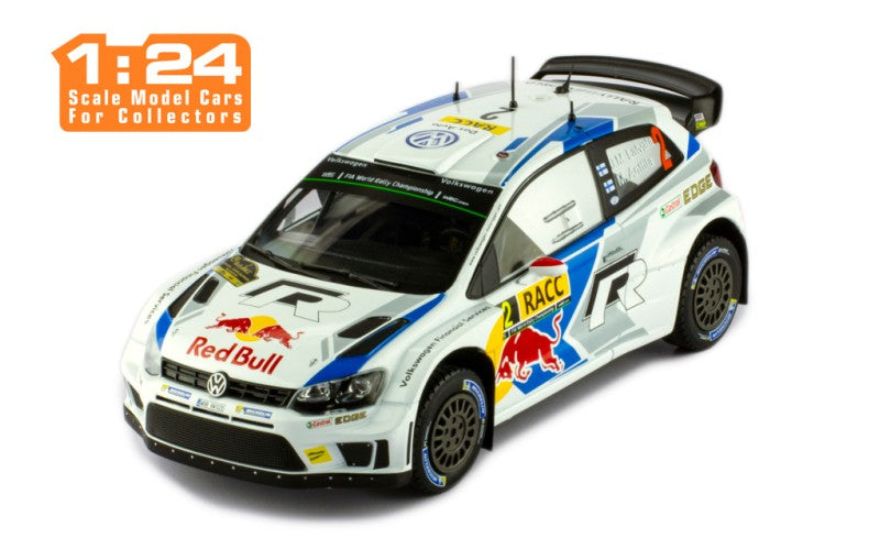 24RAL018B VOLKSWAGEN POLO R WRC #2 J-M.LATVALA - M.ANTTILA RALLY CATALUNYA 2014