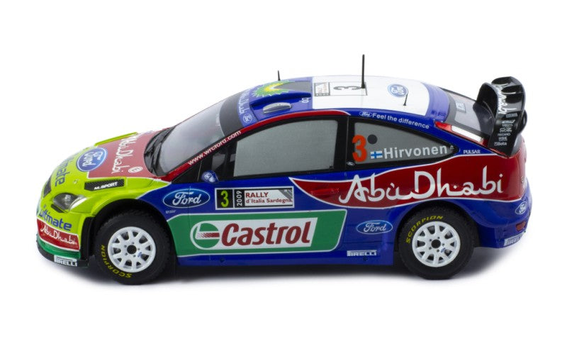 24RAL027B FORD FOCUS RS WRC 2009 #3 M.HIRVONEN - J.LEHTINEN RALLY SARDEGNA 2009