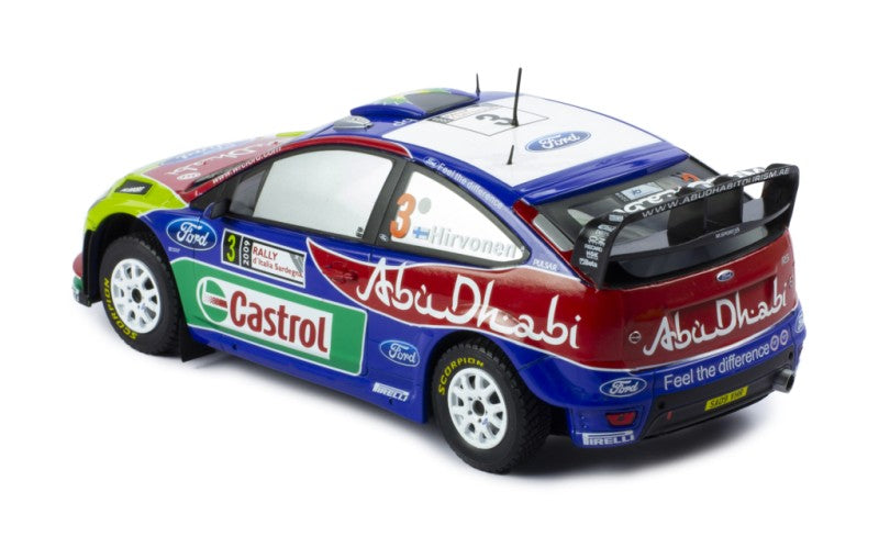 24RAL027B FORD FOCUS RS WRC 2009 #3 M.HIRVONEN - J.LEHTINEN RALLY SARDEGNA 2009