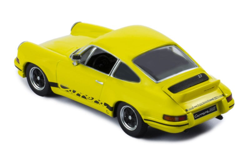 CLC492N PORSCHE 911 CARRERA RS 2.7 1973 YELLOW WITH BLACK DECALS