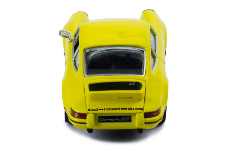 CLC492N PORSCHE 911 CARRERA RS 2.7 1973 YELLOW WITH BLACK DECALS