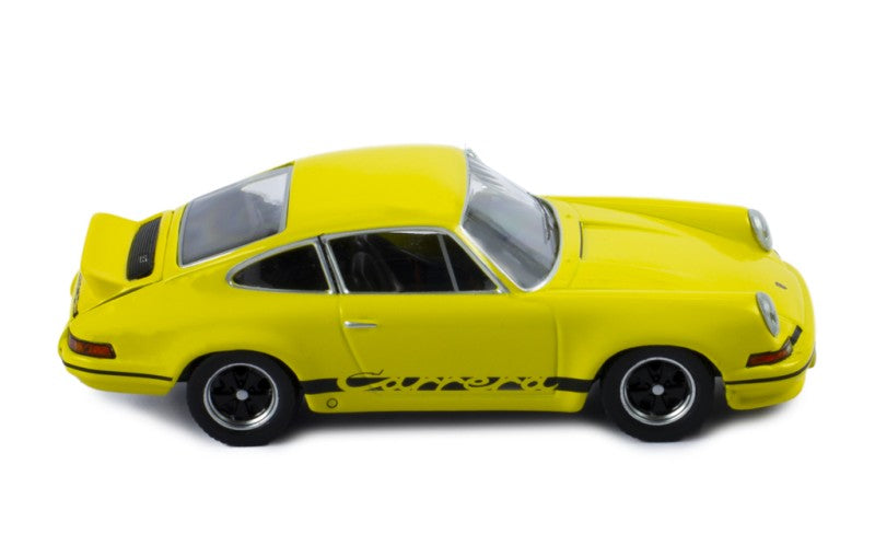 CLC492N PORSCHE 911 CARRERA RS 2.7 1973 YELLOW WITH BLACK DECALS