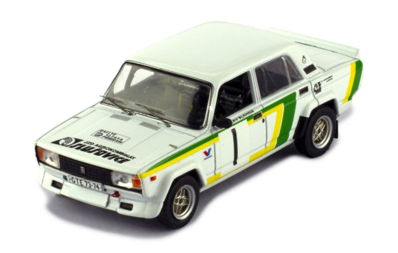 RAC421 LADA 2105 VFTS #1 V.BLAHNA - P.SCHOVANEK BARUM RALLYE VLTAVA PRIBRAM 1988