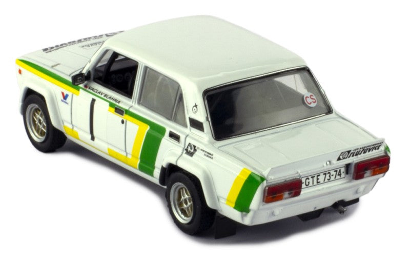 RAC421 LADA 2105 VFTS #1 V.BLAHNA - P.SCHOVANEK BARUM RALLYE VLTAVA PRIBRAM 1988