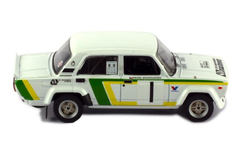 RAC421 LADA 2105 VFTS #1 V.BLAHNA - P.SCHOVANEK BARUM RALLYE VLTAVA PRIBRAM 1988