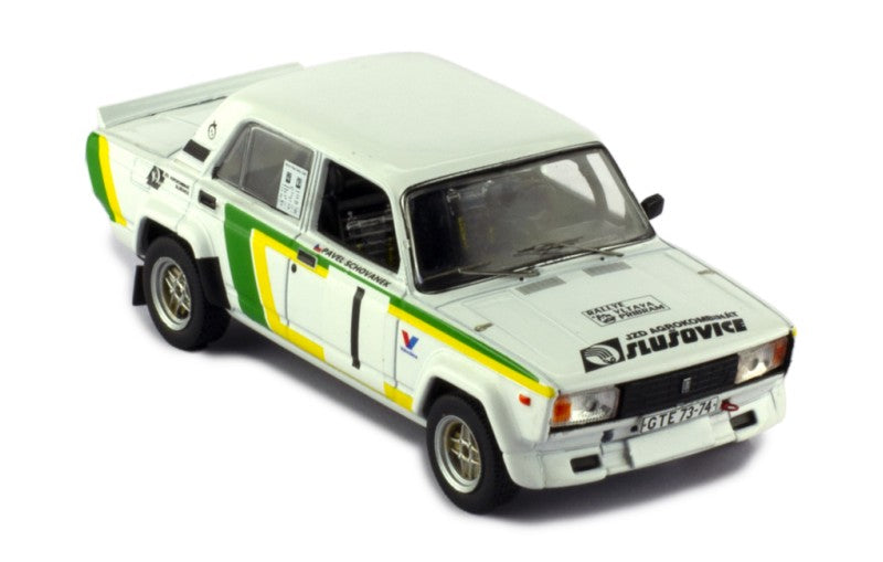 RAC421 LADA 2105 VFTS #1 V.BLAHNA - P.SCHOVANEK BARUM RALLYE VLTAVA PRIBRAM 1988