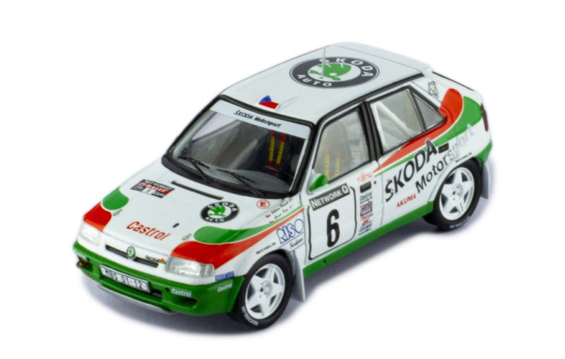 RAC423B SKODA FELICIA KIT CAR #6 P.SIBERA - P.GROSS RAC RALLY 1996
