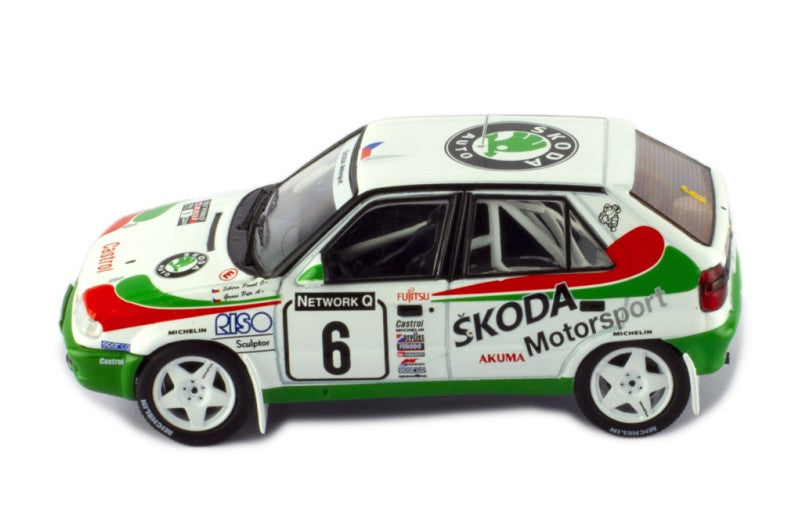 RAC423B SKODA FELICIA KIT CAR #6 P.SIBERA - P.GROSS RAC RALLY 1996