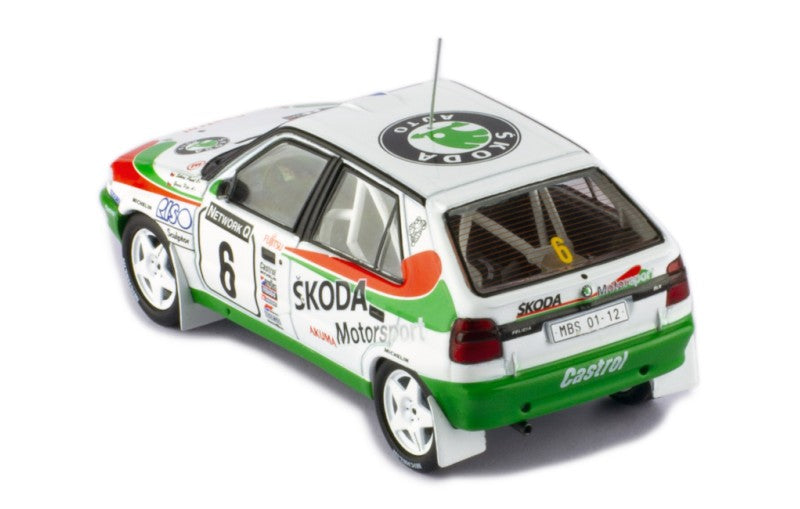 RAC423B SKODA FELICIA KIT CAR #6 P.SIBERA - P.GROSS RAC RALLY 1996