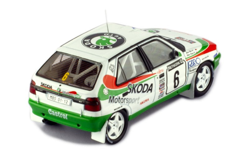 RAC423B SKODA FELICIA KIT CAR #6 P.SIBERA - P.GROSS RAC RALLY 1996