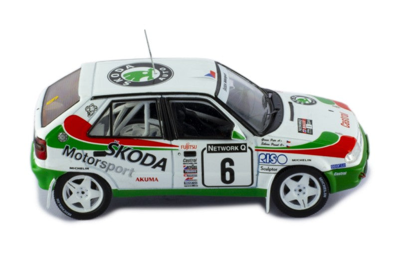 RAC423B SKODA FELICIA KIT CAR #6 P.SIBERA - P.GROSS RAC RALLY 1996