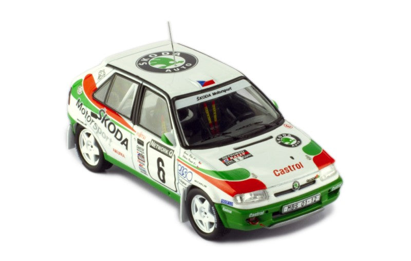 RAC423B SKODA FELICIA KIT CAR #6 P.SIBERA - P.GROSS RAC RALLY 1996