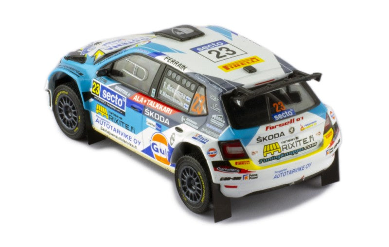 RAM867LQ SKODA FABIA RALLY2 EVO #23 T.ASUNMAA - V.MANNISENMAKI RALLY FINLAND 2022
