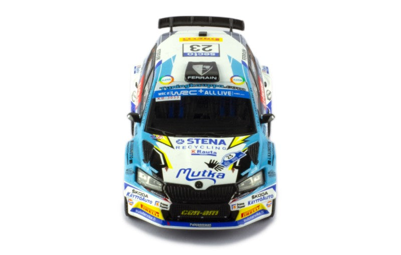 RAM867LQ SKODA FABIA RALLY2 EVO #23 T.ASUNMAA - V.MANNISENMAKI RALLY FINLAND 2022