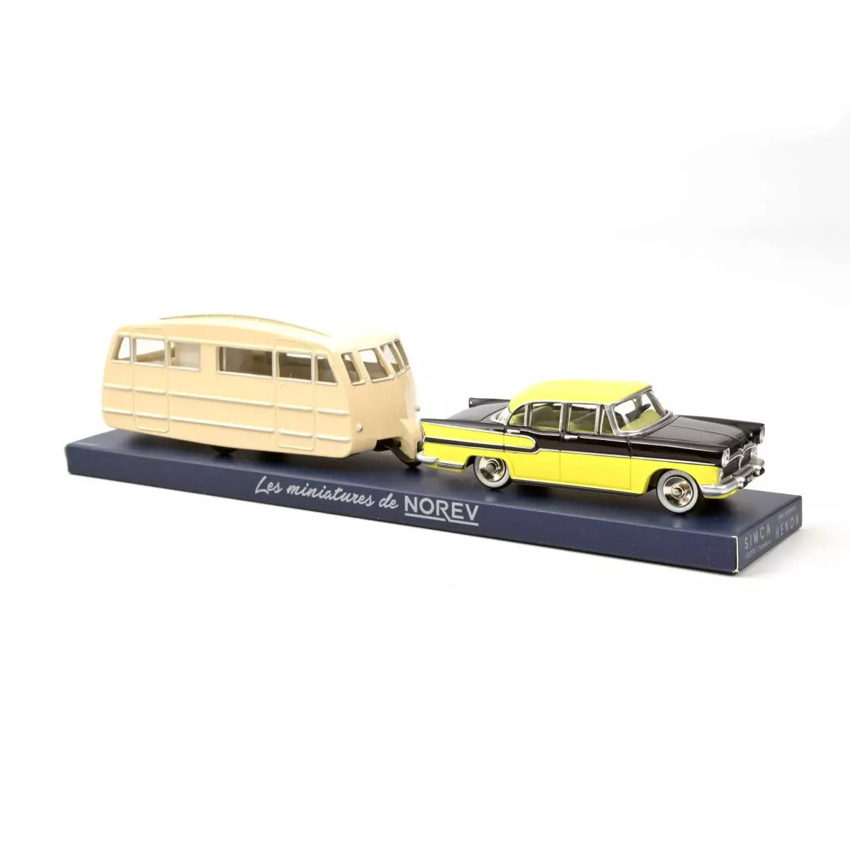 CL5711 シムカ・ヴデット・シャンボール 1958&エノン トレーラーハウス イエロー&ブラック