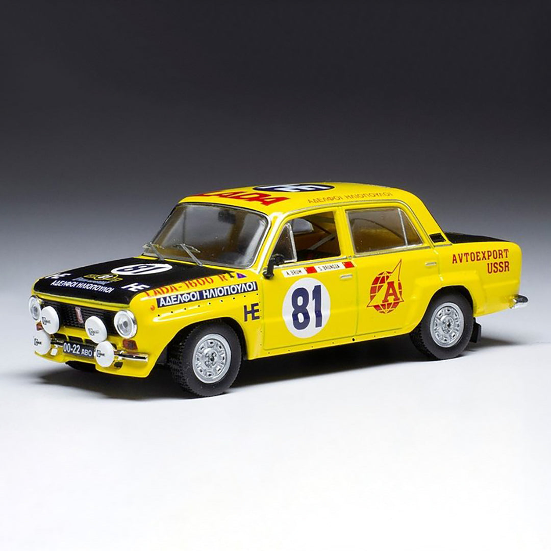 RAC410 ラーダ 1600 R 1977年アクロポリスラリー #81 S.Brundza/A.Brum