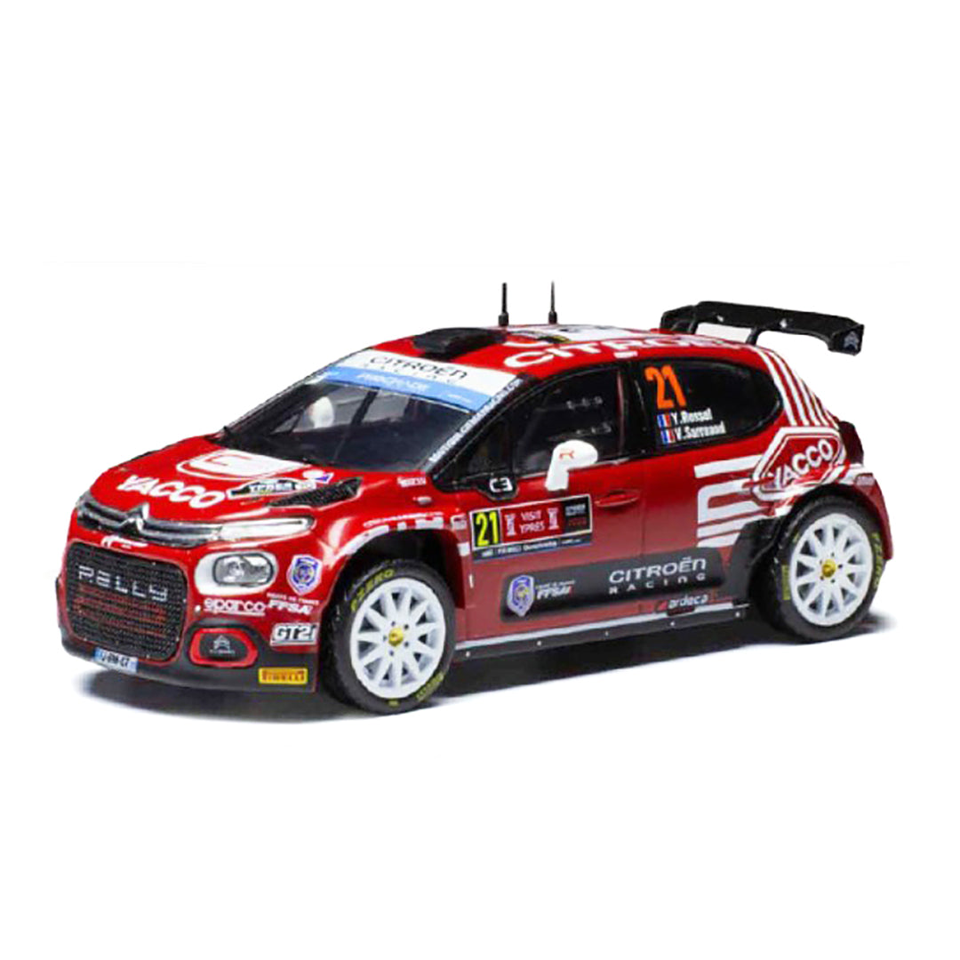 RAM878 シトロエン C3 RALLY 2 2022年イープルラリー #21 Y.Rossel/B.Boulloud