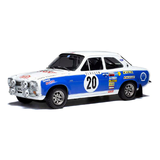 18RMC140 フォード エスコート MK I RS 1600 1973年モンテカルロラリー #20 H.Mikkola/J.Porter