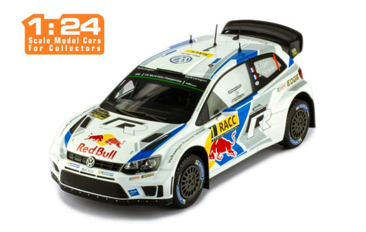 24RAL018A VOLKSWAGEN POLO R WRC #1 S.OGIER - J.INGRASSIA WINNER RALLY CATALUNYA 2014