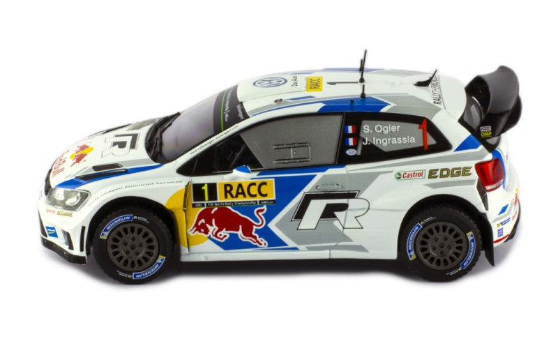 24RAL018A VOLKSWAGEN POLO R WRC #1 S.OGIER - J.INGRASSIA WINNER RALLY CATALUNYA 2014