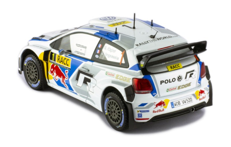 24RAL018A VOLKSWAGEN POLO R WRC #1 S.OGIER - J.INGRASSIA WINNER RALLY CATALUNYA 2014