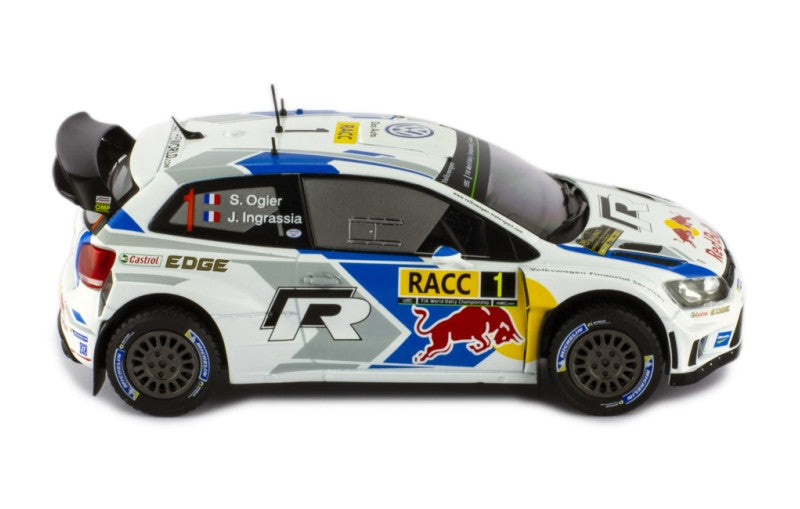 24RAL018A VOLKSWAGEN POLO R WRC #1 S.OGIER - J.INGRASSIA WINNER RALLY CATALUNYA 2014