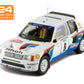 24RAL024B PEUGEOT 205 T16 #6 T.SALONEN - S.HARJANNE RALLYE MONTE CARLO 1985