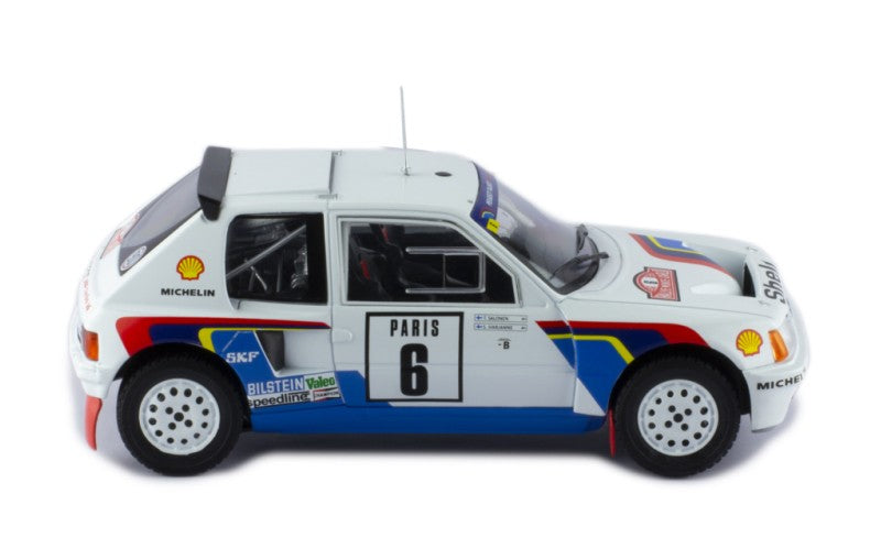 24RAL024B PEUGEOT 205 T16 #6 T.SALONEN - S.HARJANNE RALLYE MONTE CARLO 1985