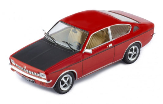 CLC490N OPEL KADETT C COUPE SR 1976 RED AND BLACK