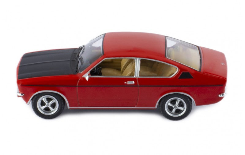 CLC490N OPEL KADETT C COUPE SR 1976 RED AND BLACK