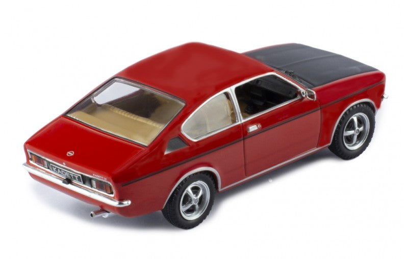 CLC490N OPEL KADETT C COUPE SR 1976 RED AND BLACK