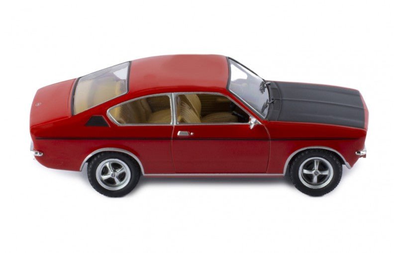 CLC490N OPEL KADETT C COUPE SR 1976 RED AND BLACK