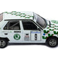 RAC414A SKODA FAVORIT 136L #9 P.SIBERA - P.GROSS RALLYE MONTE-CARLO 1993