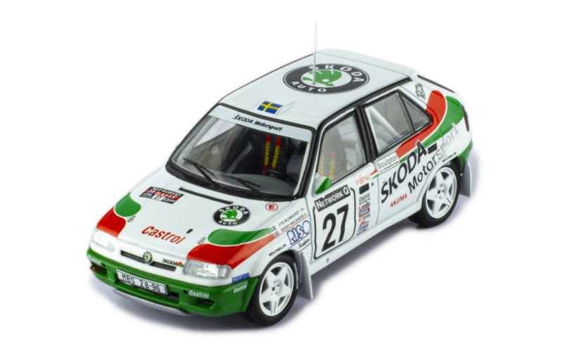 RAC423A SKODA FELICIA KIT CAR #27 S.BLOMQUIST - B.MELANDER RAC RALLY 1996