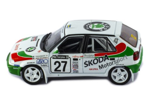 RAC423A SKODA FELICIA KIT CAR #27 S.BLOMQUIST - B.MELANDER RAC RALLY 1996