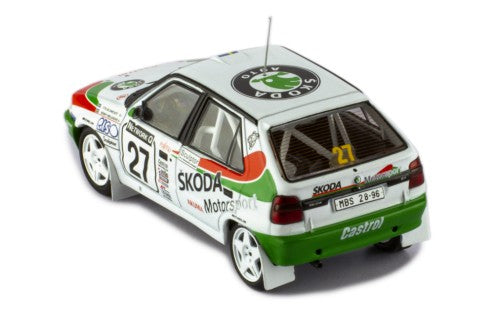 RAC423A SKODA FELICIA KIT CAR #27 S.BLOMQUIST - B.MELANDER RAC RALLY 1996