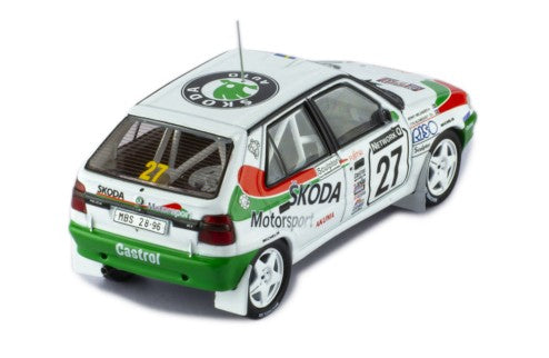 RAC423A SKODA FELICIA KIT CAR #27 S.BLOMQUIST - B.MELANDER RAC RALLY 1996