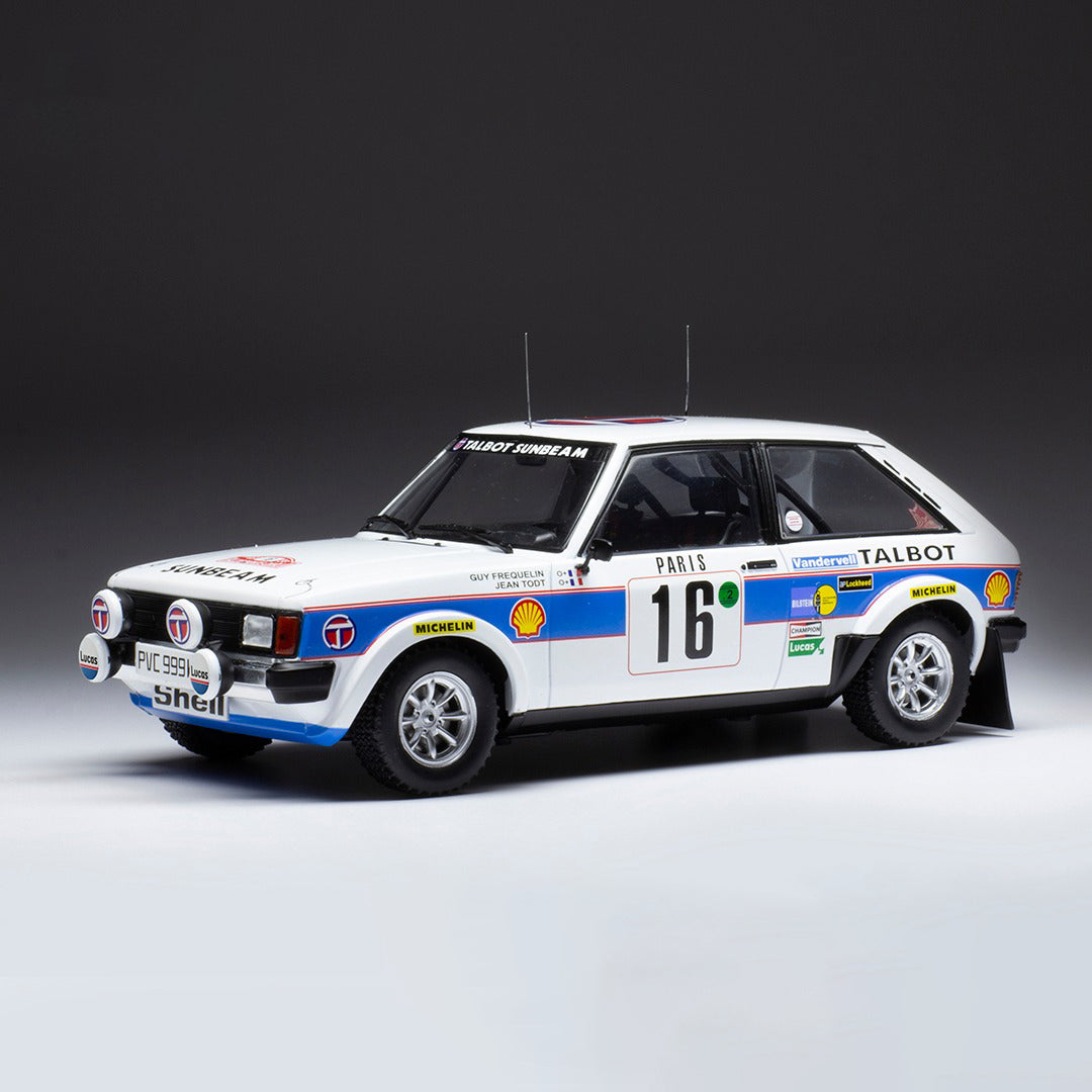 18RMC095A タルボ サンビーム ロータス 1981年モンテカルロラリー #16 G.Frequelin/J.Todt